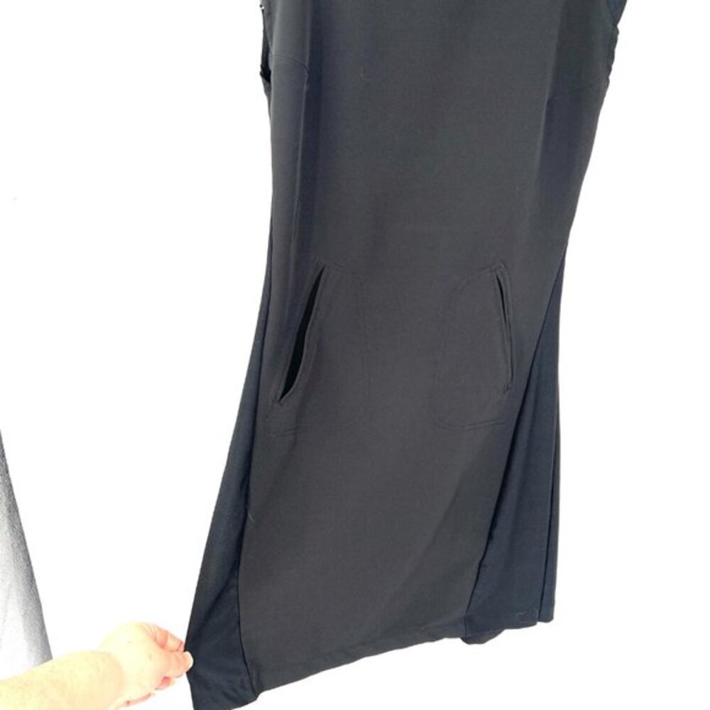 Mondetta activewear tennis dress polo shirt style quick dry black athleisure L - Picture 5 of 13